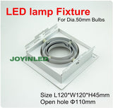 Downlight 360 rotatable under lobby recessed ceiling fixture led downlights