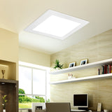 LED Panel Light Led Lights LED Downlight Panel Light Round/Square 3W 6W 9W 12W 15W 18W 24W Recessed