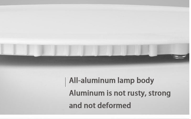 QIUBOSS Recessed LED Downlights 220V for Living Room Ultra-thin LED Wall Lights 7W 15W Ceiling Lamp for the Kitchen Bedroom Hall