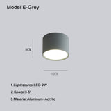 Nordic Surface Mounted Downlight Led Ceiling Light Home Living Room Round Simple Modern Xuanguang Aisle Lighting Corridor Light