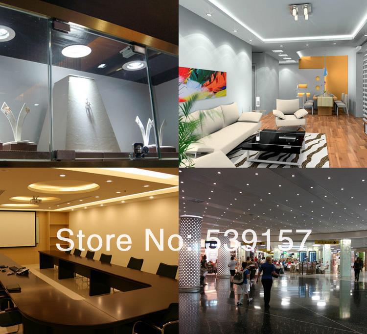 High Power Dimmable LED Downlight  AC85-265V CE&amp;ROHS 2 Years Warranty  6W LED Recessed Downlight