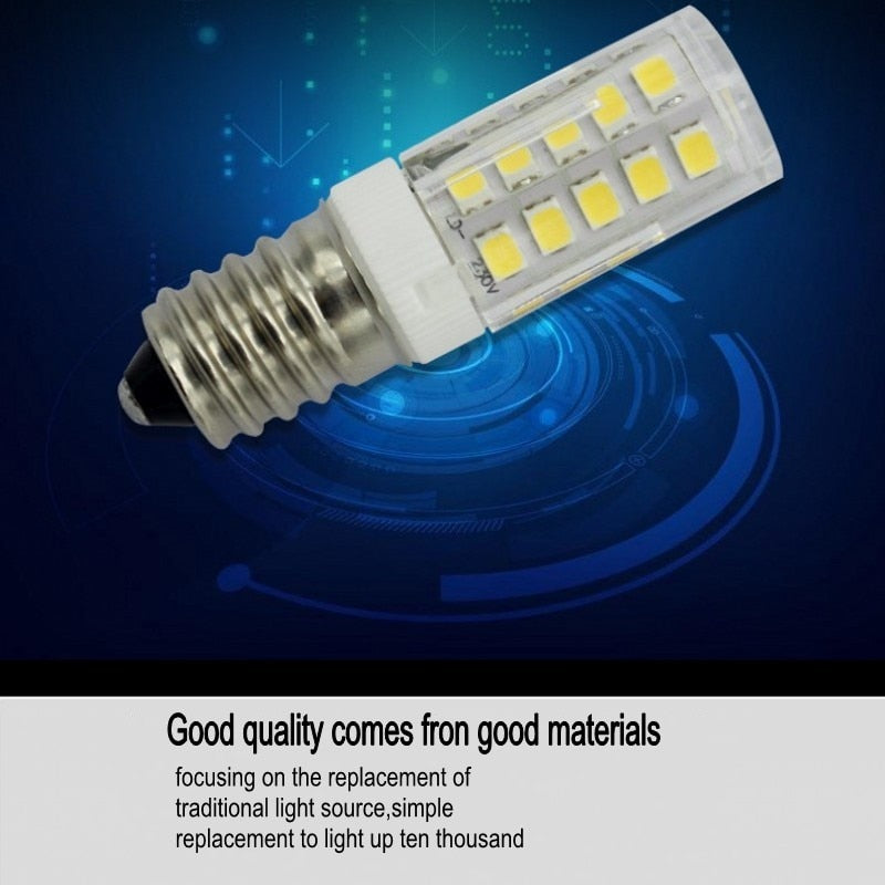 NEW Mini E14 LED Lamp 3W 5W 9W 12W AC 220V LED Corn Bulb SMD2835 360 Beam Angle Replace Halogen Chandelier Lights