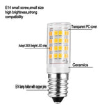 NEW Mini E14 LED Lamp 3W 5W 9W 12W AC 220V LED Corn Bulb SMD2835 360 Beam Angle Replace Halogen Chandelier Lights