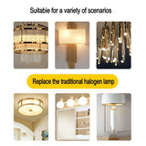 NEW Mini E14 LED Lamp 3W 5W 9W 12W AC 220V LED Corn Bulb SMD2835 360 Beam Angle Replace Halogen Chandelier Lights