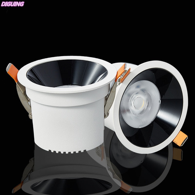 Waterproof led spotlight wall washer light COB ceiling light dimmable 7W~30W home improvement downlight spotlight 110V 220V