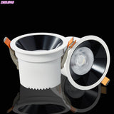 Waterproof led spotlight wall washer light COB ceiling light dimmable 7W~30W home improvement downlight spotlight 110V 220V