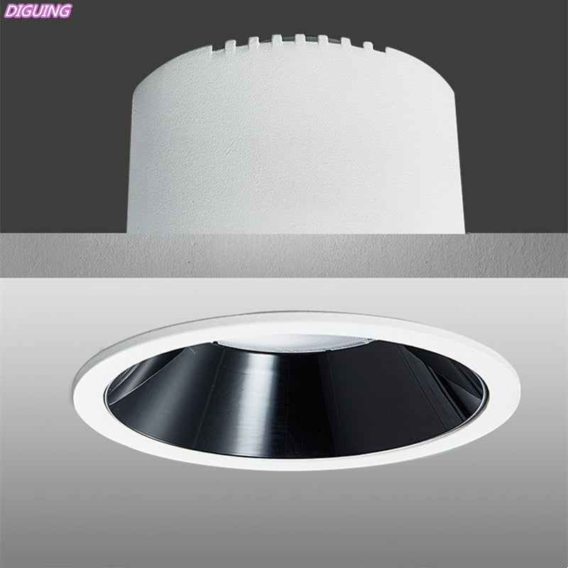Waterproof led spotlight wall washer light COB ceiling light dimmable 7W~30W home improvement downlight spotlight 110V 220V