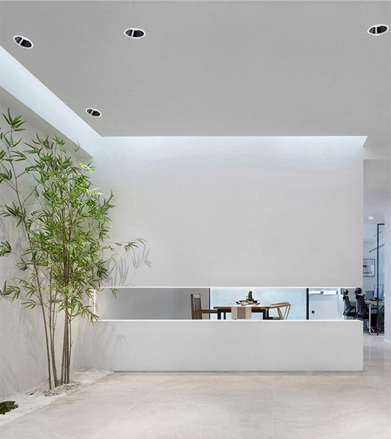 Waterproof led spotlight wall washer light COB ceiling light dimmable 7W~30W home improvement downlight spotlight 110V 220V