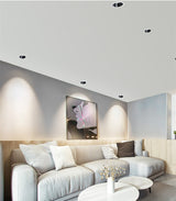 Waterproof led spotlight wall washer light COB ceiling light dimmable 7W~30W home improvement downlight spotlight 110V 220V