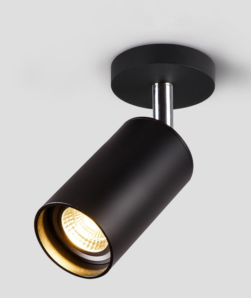 Surface Mounted 360° Rotatable LED Ceiling Downlight 7W 12W GU10 Bulb Replaceable Spot Light