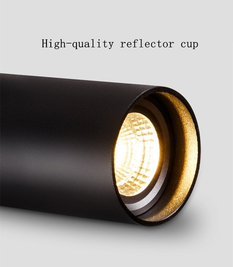 Surface Mounted 360° Rotatable LED Ceiling Downlight 7W 12W GU10 Bulb Replaceable Spot Light