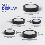 LED Downlight Surface Mounted 15W 18W 12W 7W 9W 5W Round Recessed Lamp 220V 230V for Bedroom Kitchen Indoor Spot Lighting