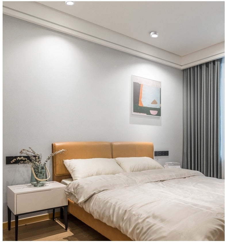 LED Downlight Surface Mounted 15W 18W 12W 7W 9W 5W Round Recessed Lamp 220V 230V for Bedroom Kitchen Indoor Spot Lighting