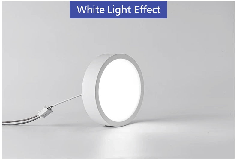 LED Downlight Surface Mounted 15W 18W 12W 7W 9W 5W Round Recessed Lamp 220V 230V for Bedroom Kitchen Indoor Spot Lighting