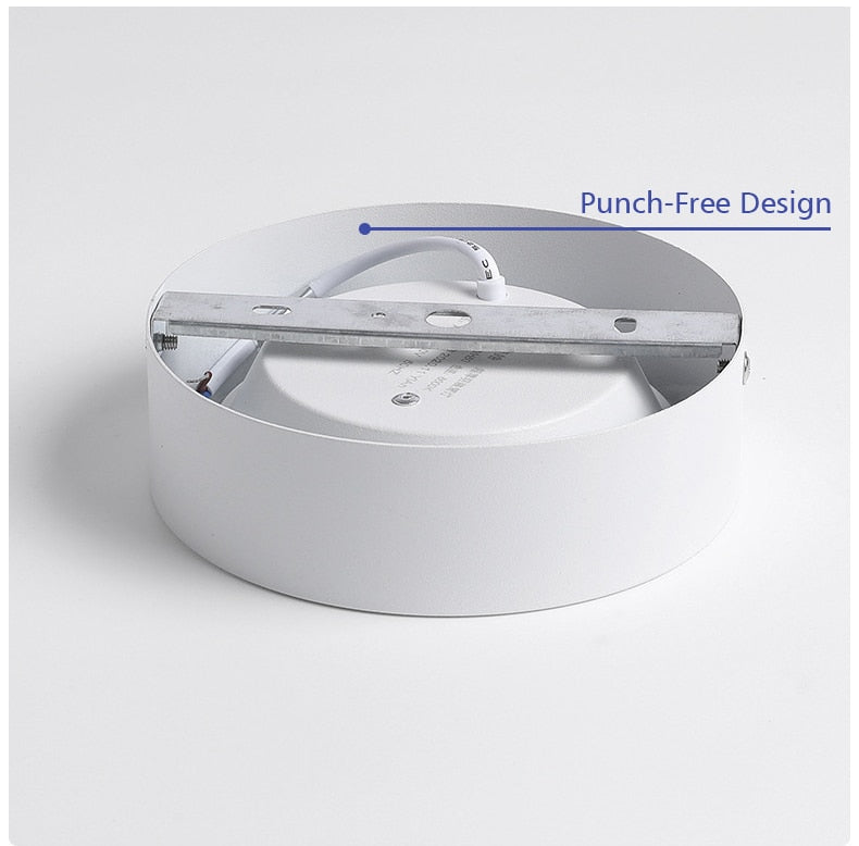 LED Downlight Surface Mounted 15W 18W 12W 7W 9W 5W Round Recessed Lamp 220V 230V for Bedroom Kitchen Indoor Spot Lighting