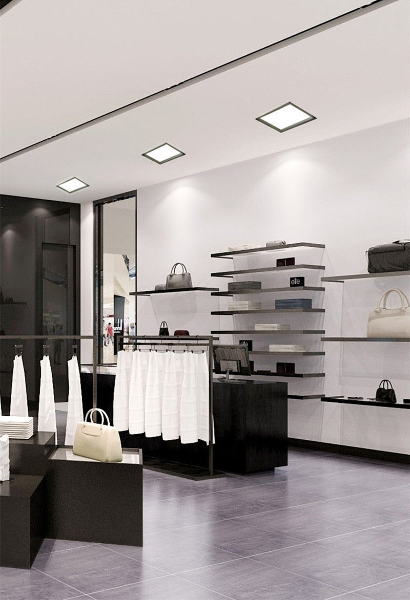 LED panel recessed downlight 12W 18W 24W 36W square LED downlight super bright energy saving AC110V 220V home indoor lighting