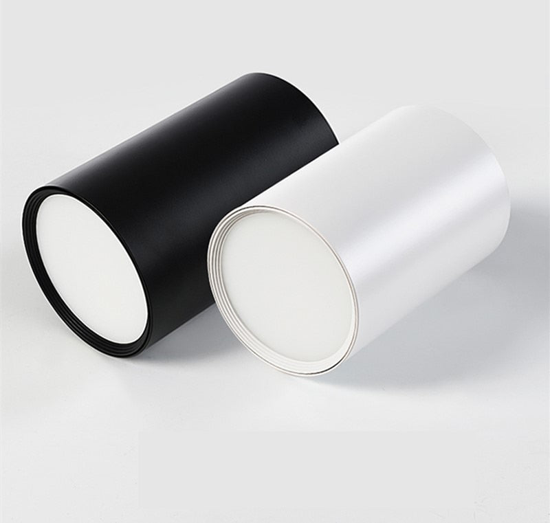 Dimmable Surface Mounted Aluminum LED Downlights 7W 9W 12W 15W 18W 24W  SMD5730 Chip COB Ceiling Spot Lights AC85~265V