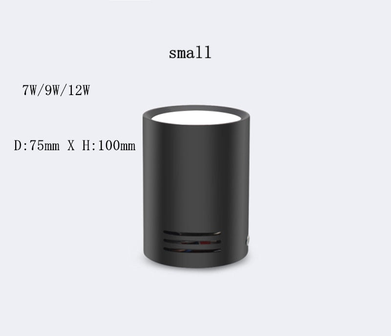 Dimmable Surface Mounted Aluminum LED Downlights 7W 9W 12W 15W 18W 24W  SMD5730 Chip COB Ceiling Spot Lights AC85~265V