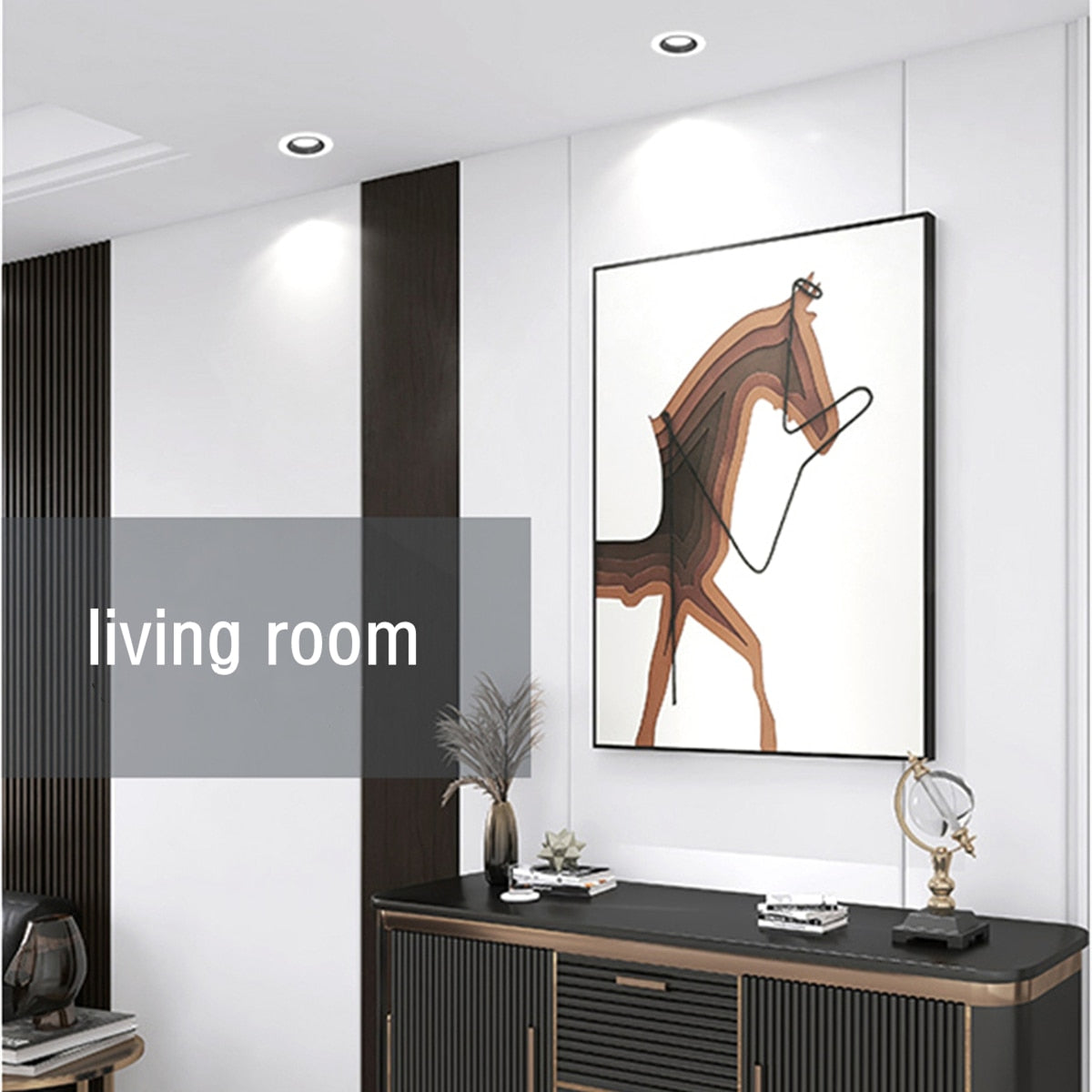 High CRI Deep Anti-glare Led Downlight Narrow Embedded Ultra-thin 9W 12W 18W 24W Led Ceiling Spotlight Aluminum Downlights