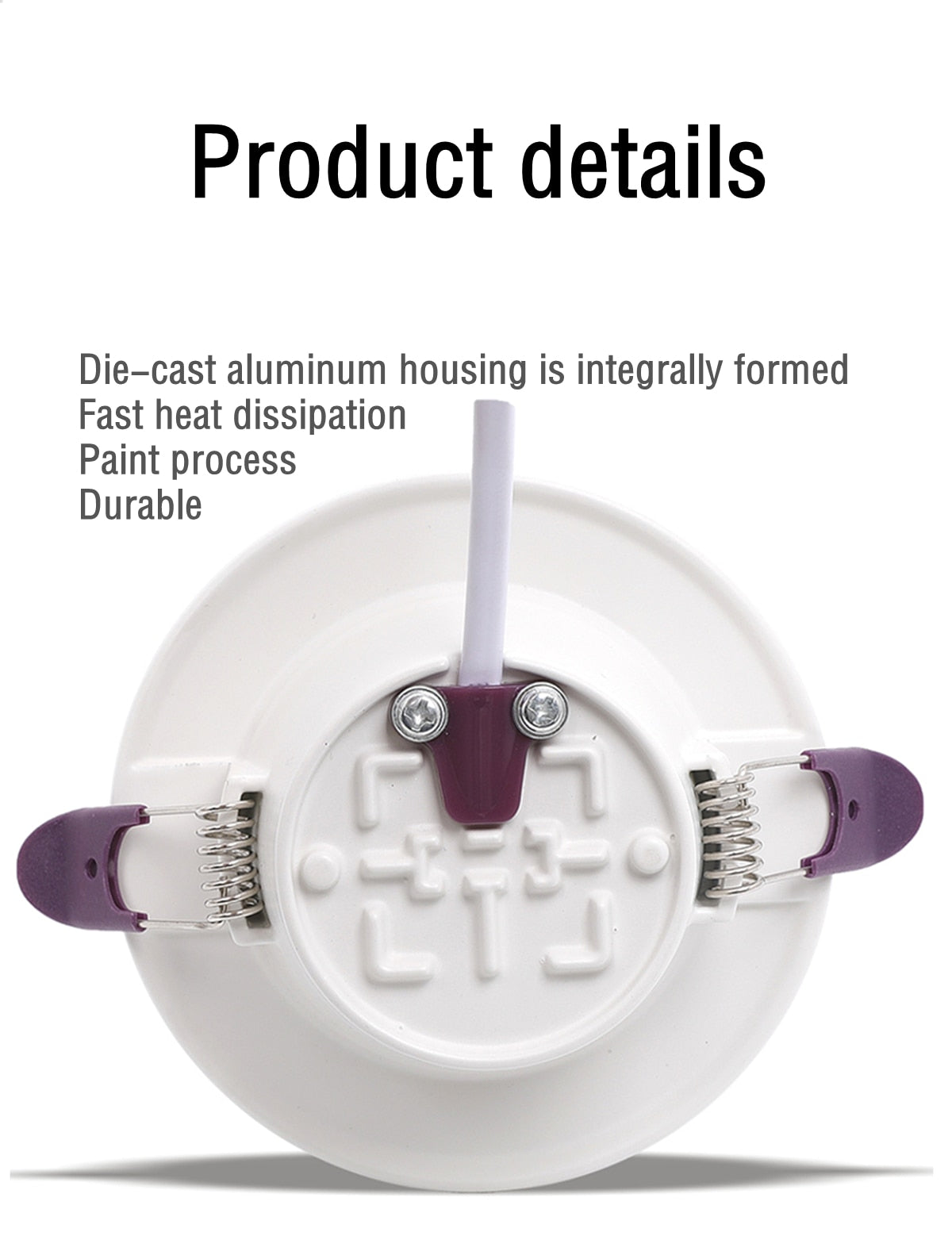 High CRI Deep Anti-glare Led Downlight Narrow Embedded Ultra-thin 9W 12W 18W 24W Led Ceiling Spotlight Aluminum Downlights