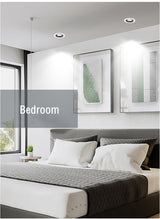 High CRI Deep Anti-glare Led Downlight Narrow Embedded Ultra-thin 9W 12W 18W 24W Led Ceiling Spotlight Aluminum Downlights