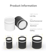 Led Downlight 220V Ceiling Spot Light Foldable Spotlight 5W 10W 15W Spot Led Down Lamp Home Room Kitchen Store Indoor Lighting