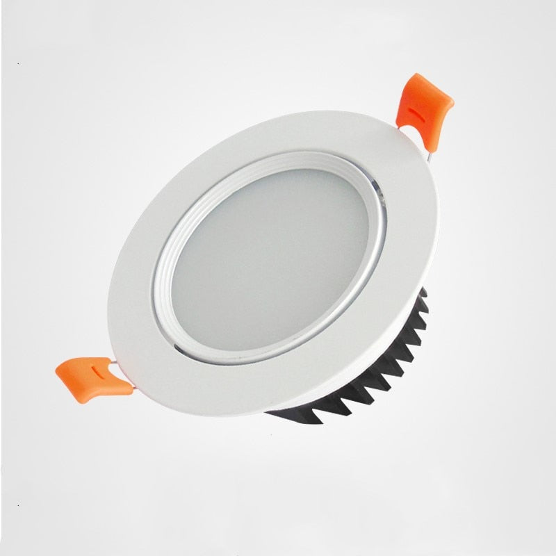 Dimmable Recessed LED Downlights 5W 7W 9W 12W 15W 18W COB LED Ceiling Spot Lights 110-240V LED Ceiling Lamps Indoor Lighting