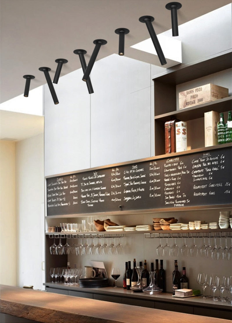 Dimmable LED ceiling spotlight 9W 12W 15W embedded ceiling lamp 110V 220V indoor lighting kitchen home improvement store lighting