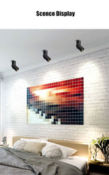 Surface Mounted Ceiling Downlight lamp Adjustable 360 degrees for ceiling led lights 7W 12W cob led spot lights Ceiling Fixtures