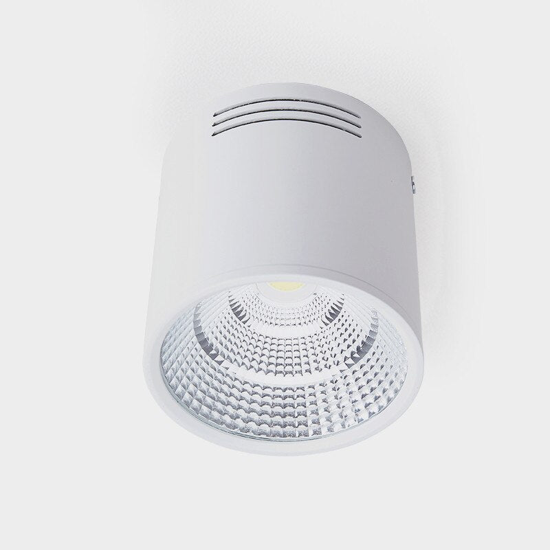 Dimmable COB LED Downlights 7W 9W 12W 15W LED Ceiling Spot Lights AC85-265V Warm Cold White LED Ceiling Lamps Indoor Lighting