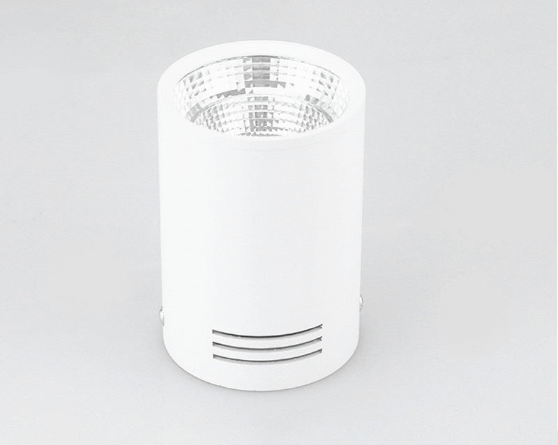 Dimmable COB LED Downlights 7W 9W 12W 15W LED Ceiling Spot Lights AC85-265V Warm Cold White LED Ceiling Lamps Indoor Lighting