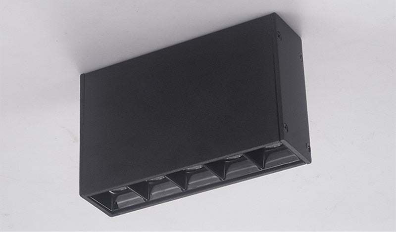 Surface mounted dimmable LED downlight spotlight 10W/20W/30W line light bar creative line long living room corridor light