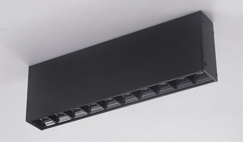 Surface mounted dimmable LED downlight spotlight 10W/20W/30W line light bar creative line long living room corridor light