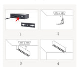Surface mounted dimmable LED downlight spotlight 10W/20W/30W line light bar creative line long living room corridor light