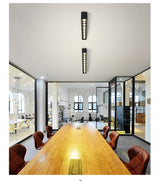 Surface mounted dimmable LED downlight spotlight 10W/20W/30W line light bar creative line long living room corridor light