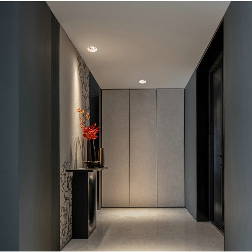 Anti Glare COB LED Downlight Spot Light Led 220V 110V Ceiling Recessed Lamp 18w 15w Down Light For Bedroom Kitchen Indoor Lights