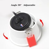 Anti Glare COB LED Downlight Spot Light Led 220V 110V Ceiling Recessed Lamp 18w 15w Down Light For Bedroom Kitchen Indoor Lights