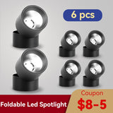 Led Down Light Foldable Spot LED Downlights  Spotlight  Lights 220V Ceiling 10/15/25W Surface Mounted Lamp Kitchen Indoor Lighti