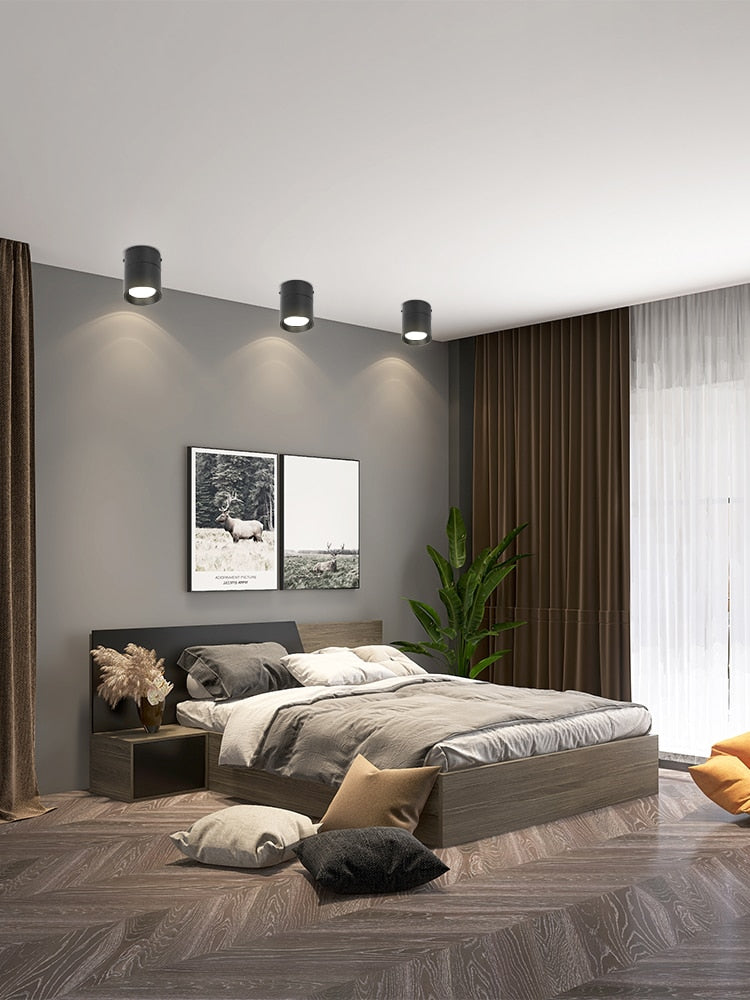 Led Down Light Foldable Spot LED Downlights  Spotlight  Lights 220V Ceiling 10/15/25W Surface Mounted Lamp Kitchen Indoor Lighti