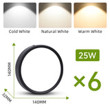 Led Down Light Foldable Spot LED Downlights  Spotlight  Lights 220V Ceiling 10/15/25W Surface Mounted Lamp Kitchen Indoor Lighti