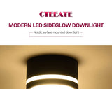 LED Surface Mounted Downlight Side Guide Light lamp for ceiling 5W 7W 9W 12W15W led spot lights Ceiling Fixtures Lighting