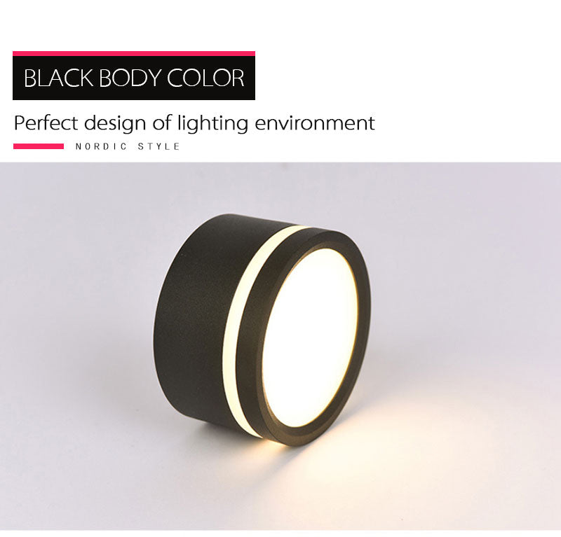 LED Surface Mounted Downlight Side Guide Light lamp for ceiling 5W 7W 9W 12W15W led spot lights Ceiling Fixtures Lighting