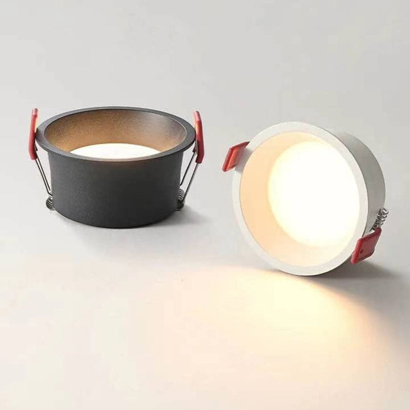 New Deep Hidden Anti-glare Dimmable LED Downlight Ceiling Light Spotlight 5W 7W 9W 12W 15W 18W Embedded LED Ceiling Light