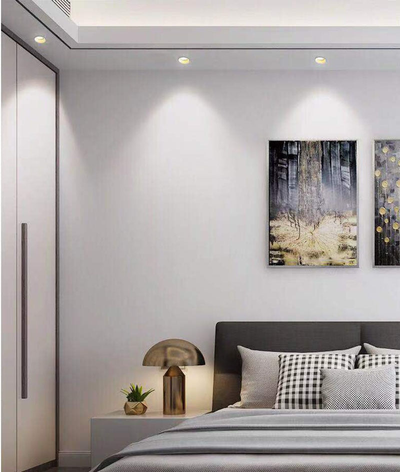 New Deep Hidden Anti-glare Dimmable LED Downlight Ceiling Light Spotlight 5W 7W 9W 12W 15W 18W Embedded LED Ceiling Light