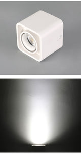 FLKL LED Downlight Ceiling Spotlights Living Lamp Nordic Lighting For Kitchen Aisle Spot Light Surface Mounted AC90-250V