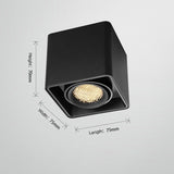 FLKL LED Downlight Ceiling Spotlights Living Lamp Nordic Lighting For Kitchen Aisle Spot Light Surface Mounted AC90-250V