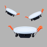 QIUBOSS LED Panel Lights 220V Led Recessed Downlight Ultra-thin Ceiling Lamps 5W 8W 30W Lighting Light 6000K for Bedroom Kitchen