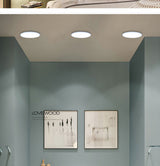 QIUBOSS LED Panel Lights 220V Led Recessed Downlight Ultra-thin Ceiling Lamps 5W 8W 30W Lighting Light 6000K for Bedroom Kitchen