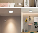 QIUBOSS LED Panel Lights 220V Led Recessed Downlight Ultra-thin Ceiling Lamps 5W 8W 30W Lighting Light 6000K for Bedroom Kitchen