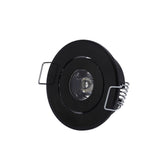 LED Spotlights 1W Mini AC85-265V 100PCS Recessed Light Led Downlight Jewelry Cabinet Lamp LED Mini Spotlight Lamp